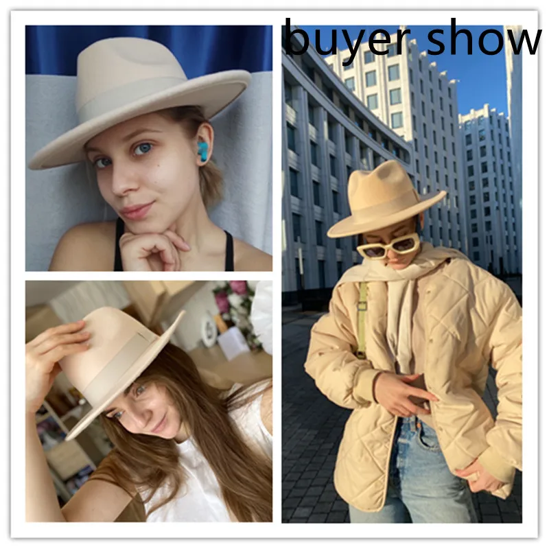หมวกเฟโดร่าสำหรับผู้หญิง หมวกฤ - Fedora Hat Wool บทวิจารณ์และราคา