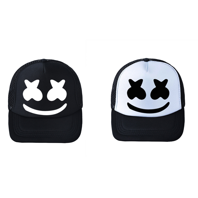 DJ Hip Pop หมวก Marshmello คอส - Trucker Cap Mesh บทวิจารณ์และราคา