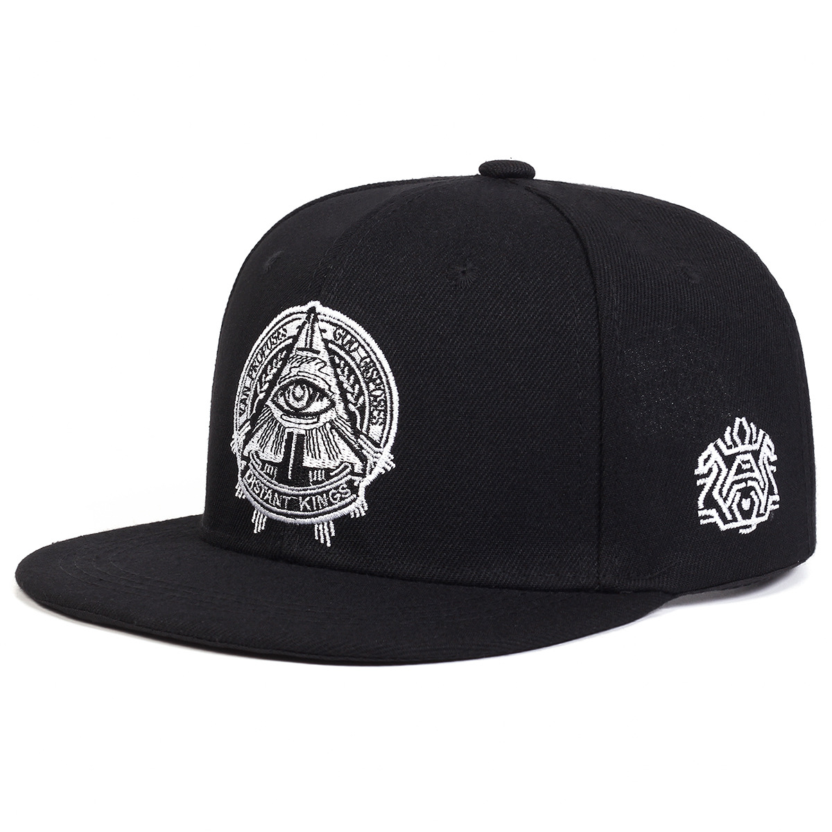 หมวกแก๊ปปักลาย All-Seeing Eye  - Snapback Hat Flat บทวิจารณ์และราคา