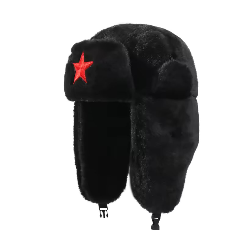 หมวกฤดูหนาวทรงนักบินสำหรับผู้ช - Winter Trapper Hat บทวิจารณ์และราคา