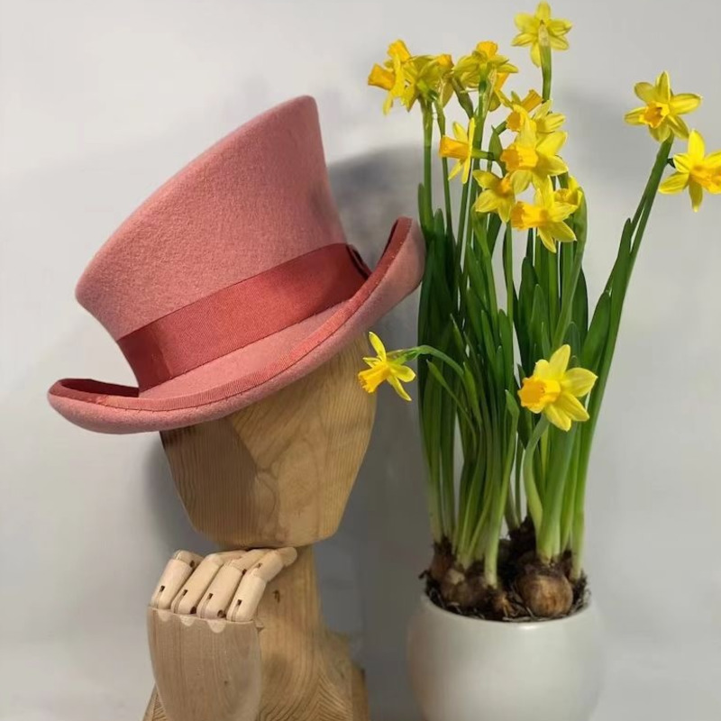 หมวกทรงสูงทำจากผ้าขนสัตว์พร้อม - Fedora Hat Wool บทวิจารณ์และราคา