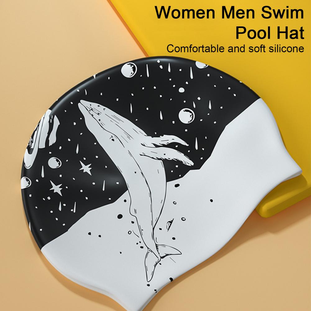 หมวกว่ายน้ำซิลิโคนสำหรับผู้หญิ - Swim Hat Silicone บทวิจารณ์และราคา